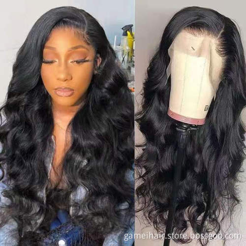 Cheap Wholesale Hair Wigs Human Lace Front Closure Body Wave Full Virgin Brazilian Cuticle Aligned Lace Closure Human Hair Wig